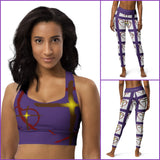 Women's "Crossfit" Longline Sports Bra