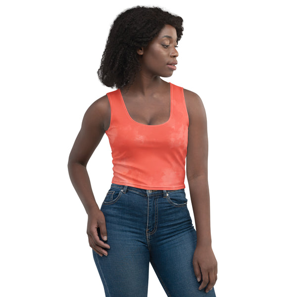 Cute_Coral Fitted Crop Top