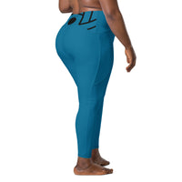 ˈjenəsisApparel "Lined" Leggings with Pockets (Plus)