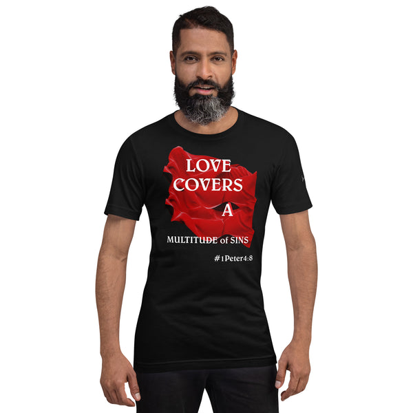 "LOVE COVERS" Unisex Tee'