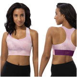Women's "Tyrian" Longline Sports Bra