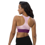 Women's "Tyrian" Longline Sports Bra
