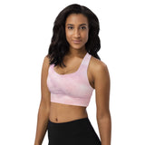 Women's "Tyrian" Longline Sports Bra