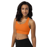 Mango Tango Longline Sports Bra