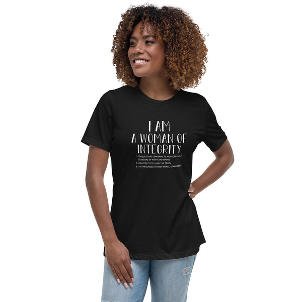 Women's Relaxed "Integrity" Definition Tee'