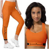 ˈjenəsisApparel "Mango" Leggings w/Pockets