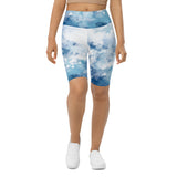 Blue_Cloud Biker Shorts
