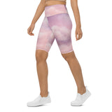 Purple_Cloud Biker Shorts