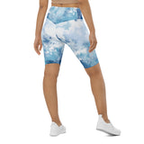 Blue_Cloud Biker Shorts