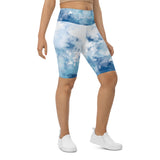 Blue_Cloud Biker Shorts