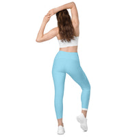 ˈjenəsisApparel Columbia "Blue"Leggings w/Pockets
