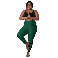 ˈjenəsisApparel "Leaf Green" Leggings w/pockets
