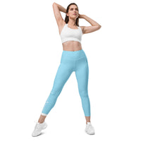 ˈjenəsisApparel Columbia "Blue"Leggings w/Pockets