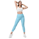 ˈjenəsisApparel Columbia "Blue"Leggings w/Pockets