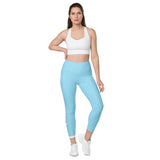 ˈjenəsisApparel Columbia "Blue"Leggings w/Pockets