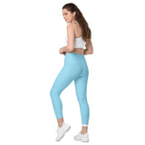 ˈjenəsisApparel Columbia "Blue"Leggings w/Pockets