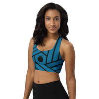 ˈjenəsisApparel "Lined" Longline Sports Bra