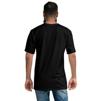Men's "Gold" Resurrection Cross Tee' (Black)