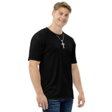 Men's "Silver" Resurrection Cross Tee'