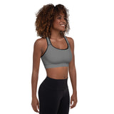 Women's (Gray) Padded Sports Bra