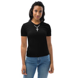 Women's "Silver" Resurrection Cross Tee'
