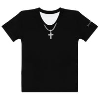 Women's "Silver" Resurrection Cross Tee'