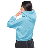 ˈjenəsisApparel Columbia "Blue" Cropped Windbreaker