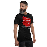 "LOVE COVERS" Unisex Tee'