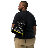 "Blessed" Drawstring Bag