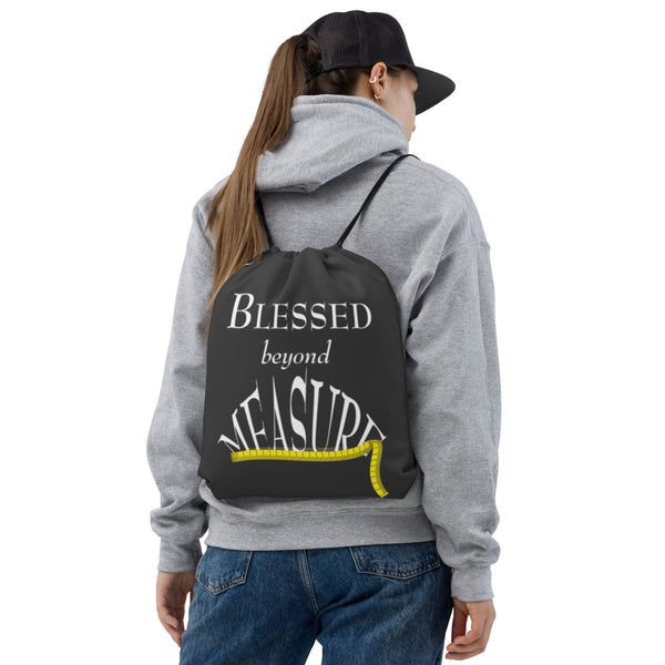 "Blessed" Drawstring Bag
