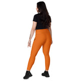 ˈjenəsisApparel Side Pocket "Signature" Mango Tango Leggings