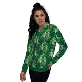 Women's "Go Forest Green" Bomber Jacket