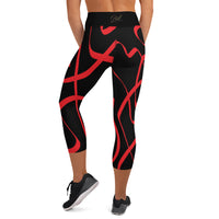 Red Tape Capri Leggings