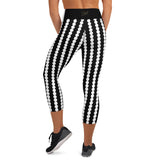 Women's Dotted-line Capri Leggings