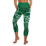 Women's Circle-Maze Capri Leggings