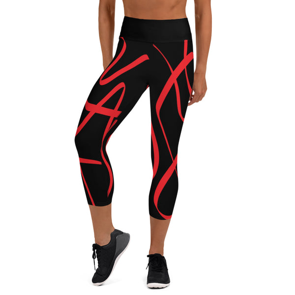 Red Tape Capri Leggings