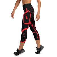 Red Tape Capri Leggings
