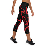 Red Tape Capri Leggings