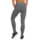 Women's GrayStriped Leggings