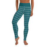 Women's TealStriped Leggings