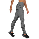 Women's GrayStriped Leggings