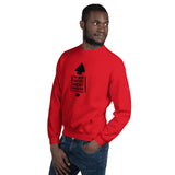 "I'm Not Confused" Unisex Sweatshirt
