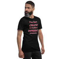 CREATED 2-make-a DIFFERENCE Unisex Tee'