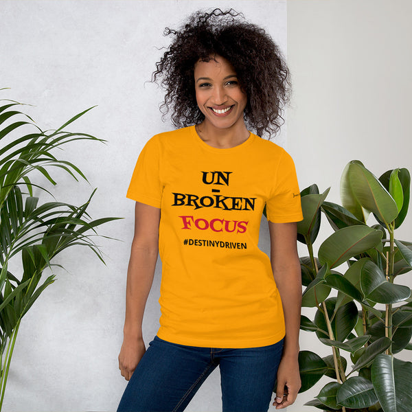 "UN-BROKEN FOCUS" Unisex Tee'