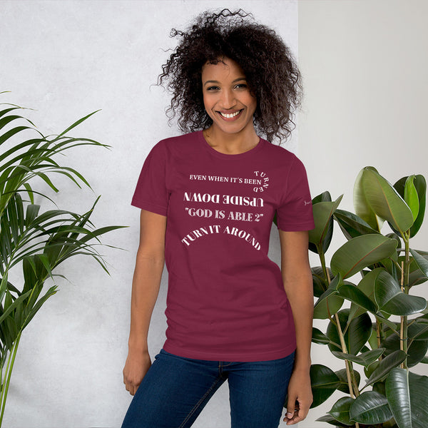 "GOD IS ABLE 2" Unisex Tee'