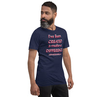 CREATED 2-make-a DIFFERENCE Unisex Tee'