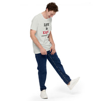 "LIFE is EASY" Unisex Tee'