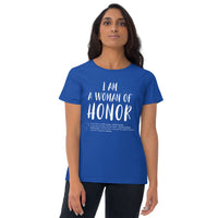 Women's Relaxed "Honor" Definition Tee'