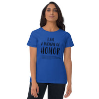 Women's Relaxed "Honor" Definition Tee'