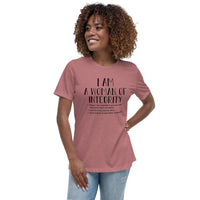 Women's Relaxed "Integrity" Definition Tee'